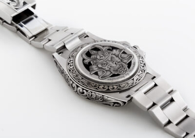 Hodinky Rolex Daytona s originální rytinou - Veronika Tesaříková | Rytec kovů