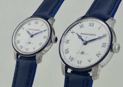 hodinky Prokop & Brož s originální rytinou- Veronika Tesaříková | Rytec kovů